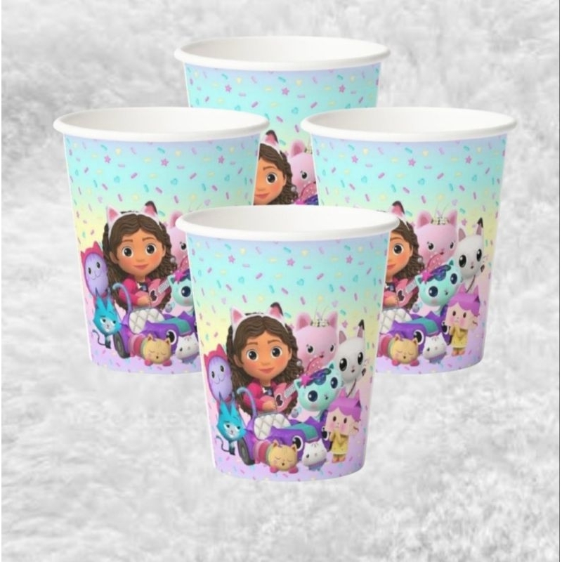 Gabby doll house paper cup gelas kertas