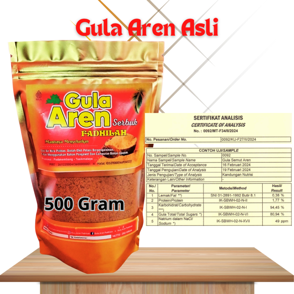 

Gula Aren Asli, Gula merah bubuk, Gula merah aren original organik Murah