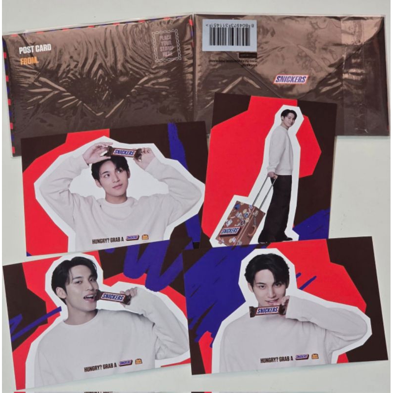 

Snickers mingyu postcard