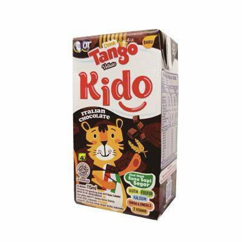 

susu tango kiddo 115 ml tanggo 1 dus isi 36 pcs program makan bergizi gratis