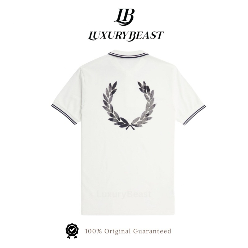 Fred Perry Advantages Polo Tshirt White