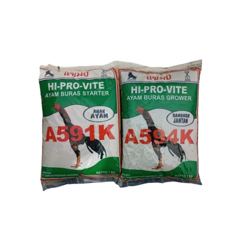 Makanan ayam bangkok 591/592 pokphand 1kg