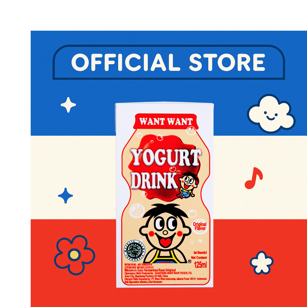 

Want Want Opao Yoghurt Drink Minuman Yoghurt 125ml