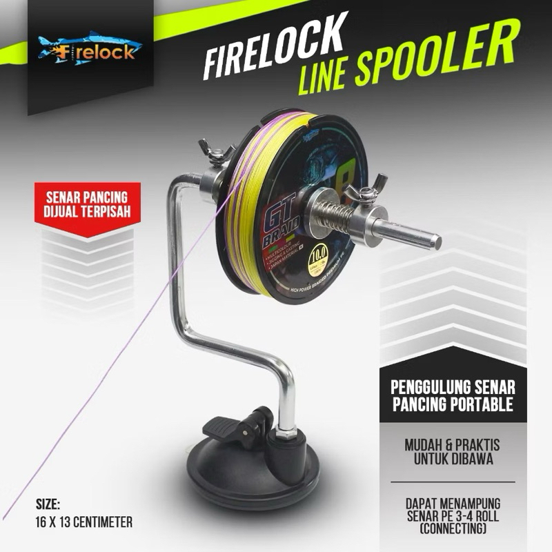 Penggulung PE / Firelock Spooler / Fishing Line