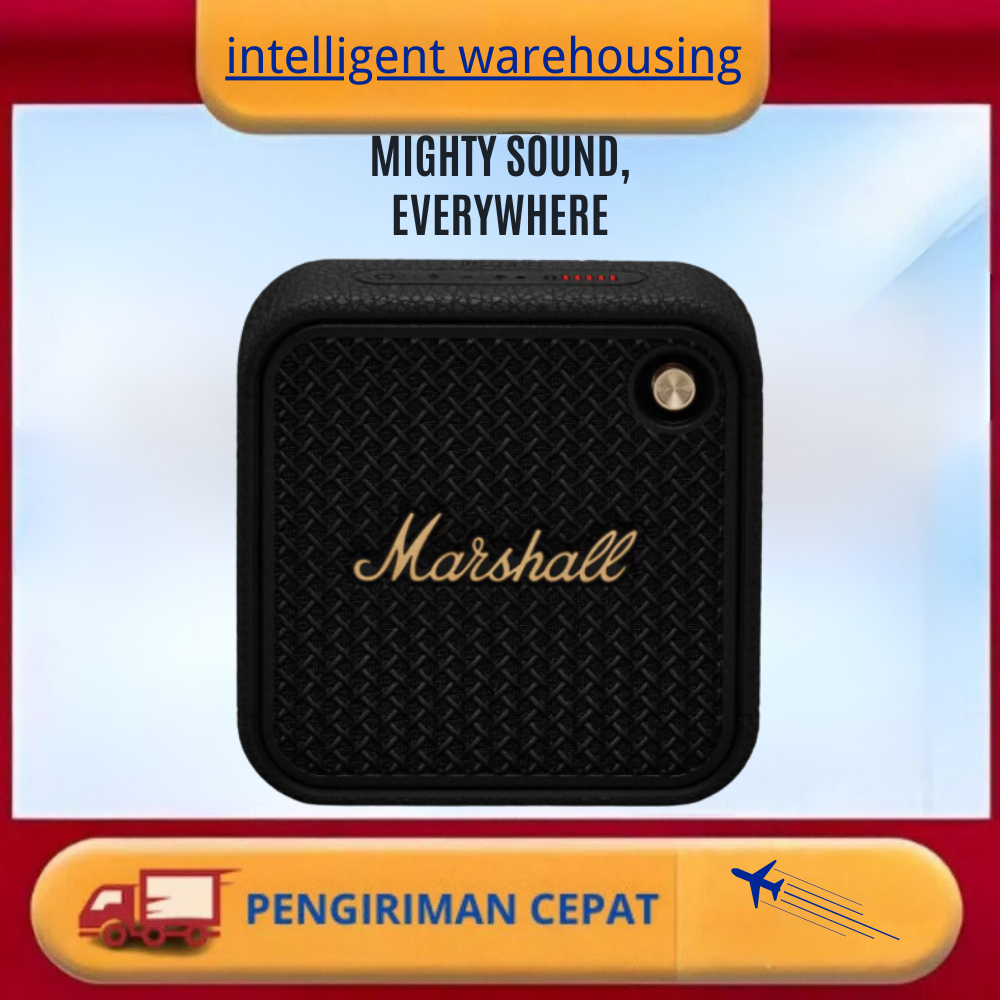 Marshall Speaker / Marshall Willen Portable Original Bluetooth Waterproof Speaker Outdoor Mini Wirel
