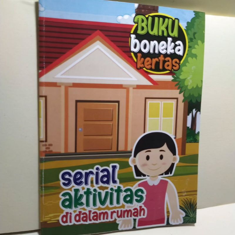 buku mainan bepe bepean quiet book boneka kertas bongkar pasang mainan anak edukatif