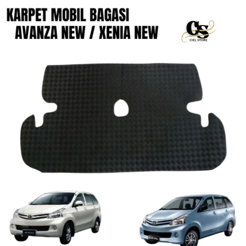 KARPET LANTAI MOBIL AVANZA / XENIA 2010-2015 BAGIAN BAGASI