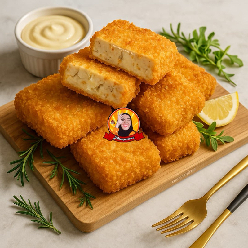 

Nugget homemade (olahan ayam dan wortel)