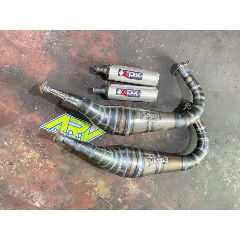 Knalpot KDX RxKing Kolong Silincer Kompetisi Original Jogja