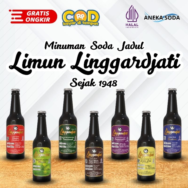 

Limun Linggarjati Jadul Halal 330 ml B | Minuman Soda Linggar jati CB Coffee Beer Kapiten 111