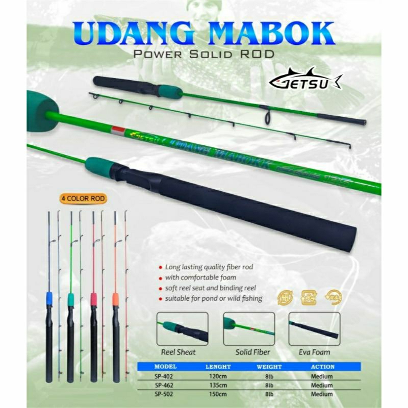 Joran Power Solid Rod dan Fiber Solid