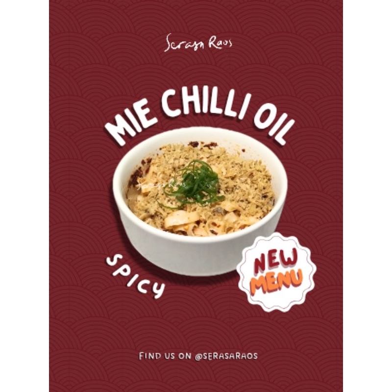 

SERASA RAOS : MIE CHILLI OIL FROZEN FOOD PEDAS