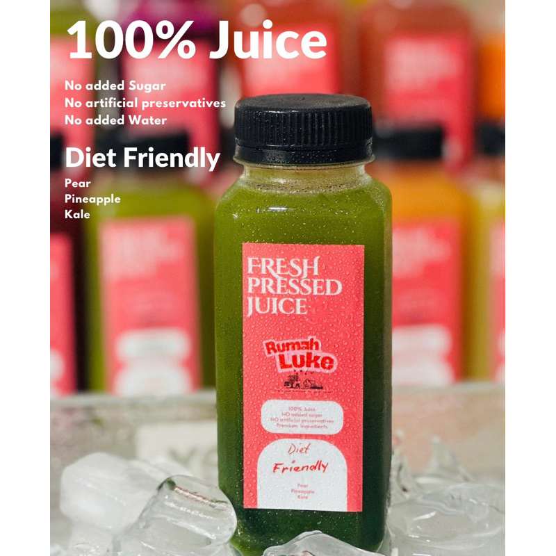 

COLD PRESSED JUICE “DIET FRIENDLY”
