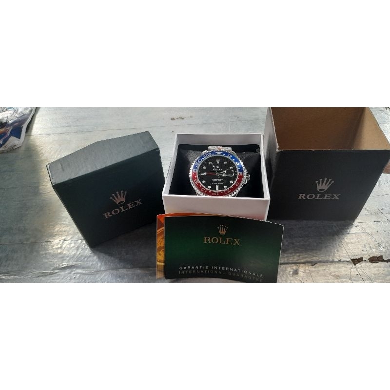 Jam tangan pria ROLEX PEPSI automatic