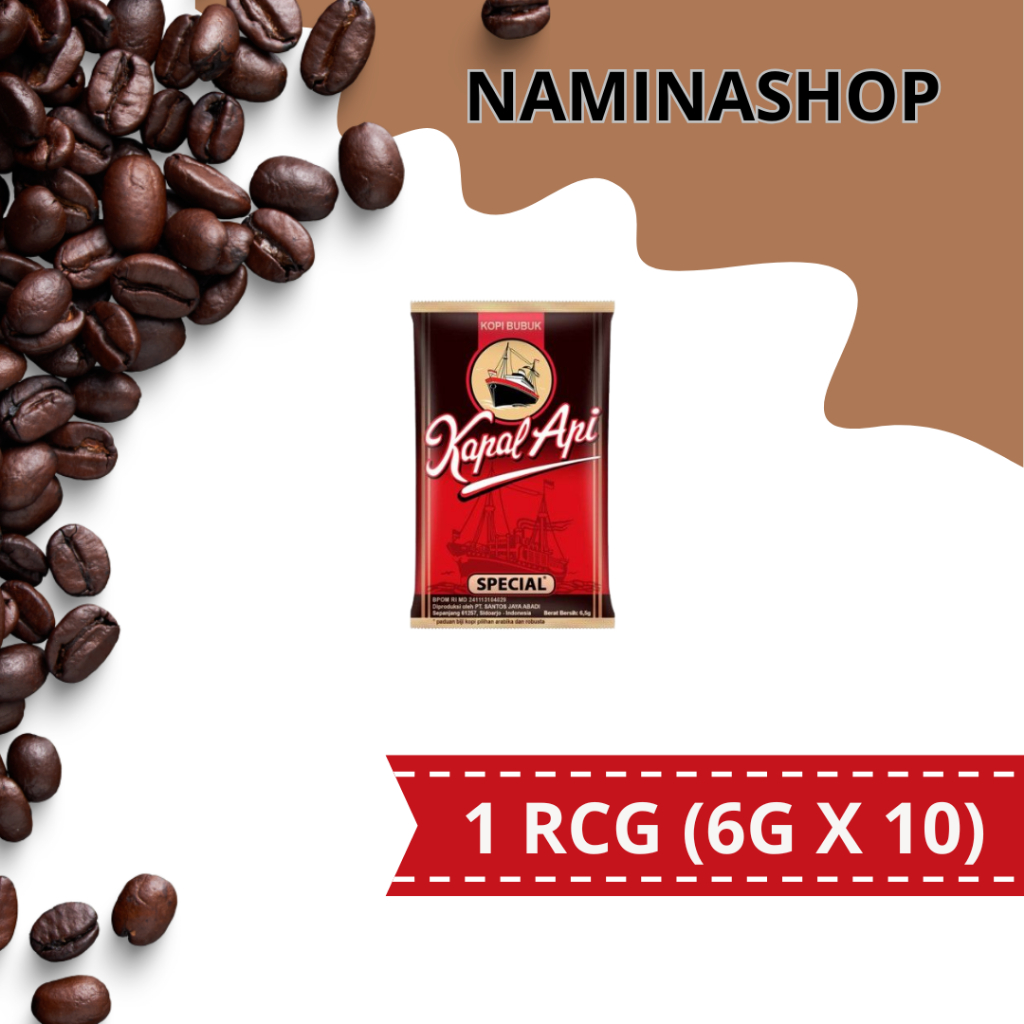 

KAPAL API KOPI BUBUK SPECIAL RCG 10x6g