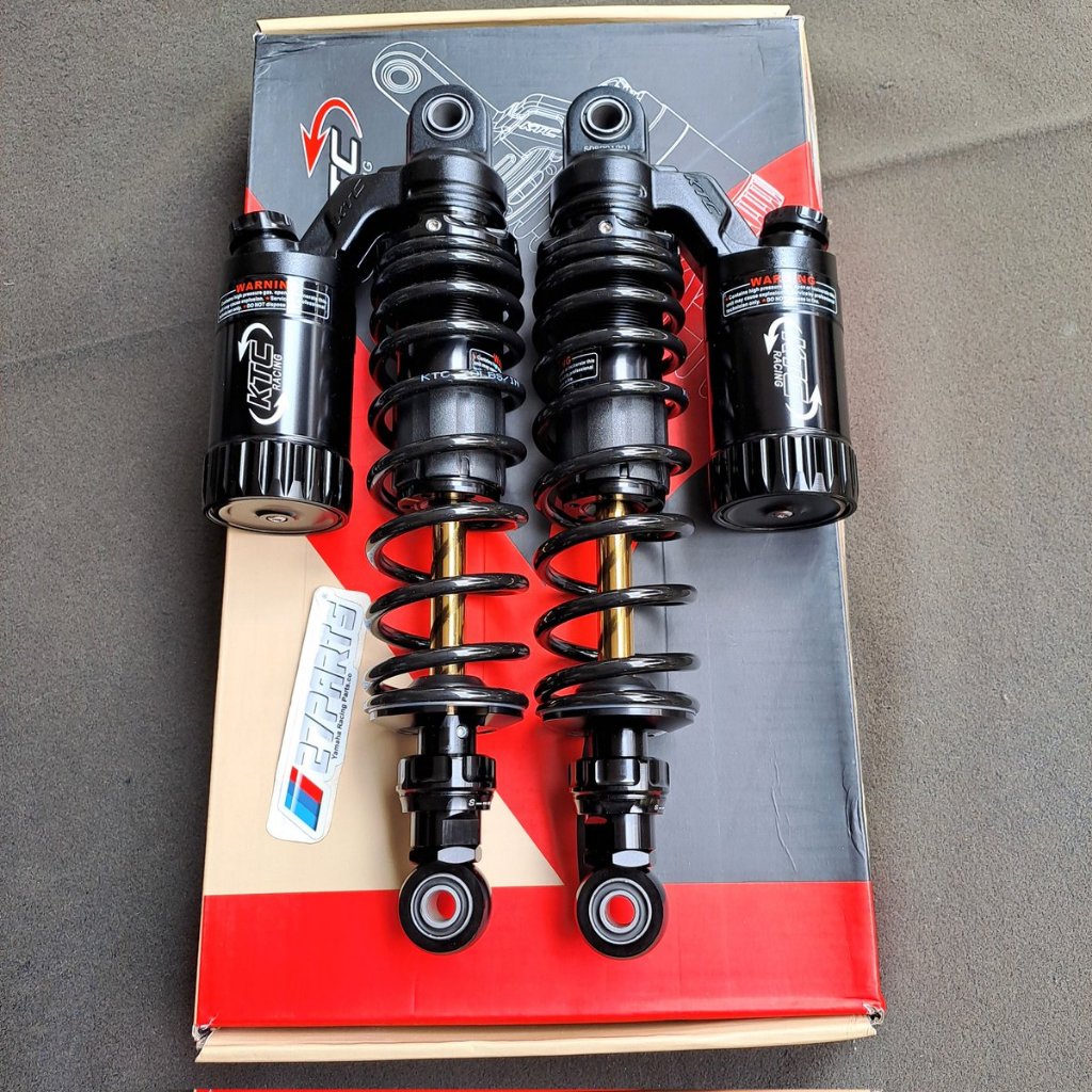 SHOCK KTC EXTREME RX KING HITAM AS GOLD 320MM SHOCKBREAKER KTC RX KING KTC EXTREME HITAM AS GOLD