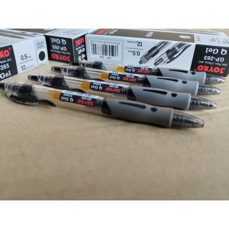 

PULPEN JOYKO Q-GEL GP 265 0'5mm isi 12 pcs per pack