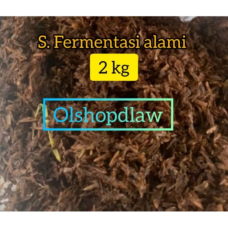 sekam fermentasi/sekam lapuk alami 2 kg