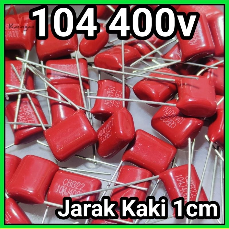 Milar Mylar 104 400v 104j 100n 400 v stok sesuai gambar