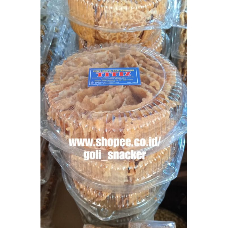 

Titiz Keripik Tempe Kedelai Wonogiri Mika Bulat