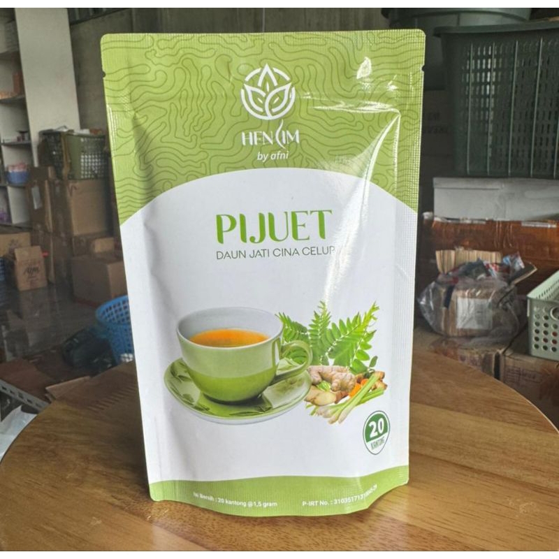

minuman PIJUETea by afni Herbal Daun jati cina isi 20bags
