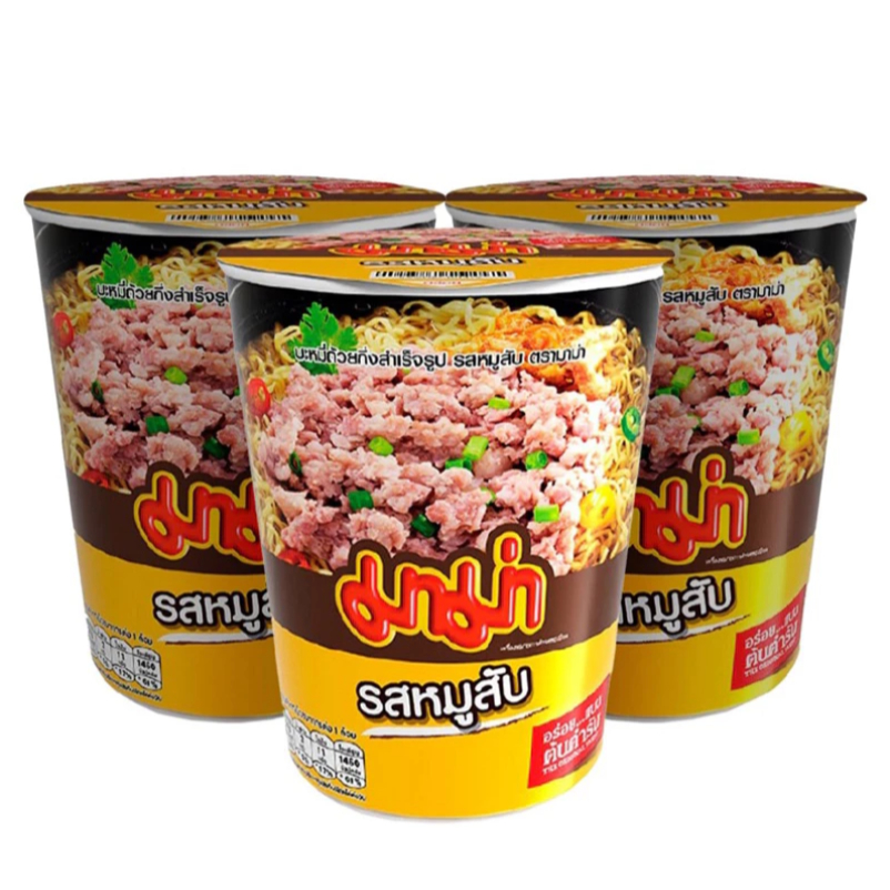 

Mama minced pork cup noodles 60g