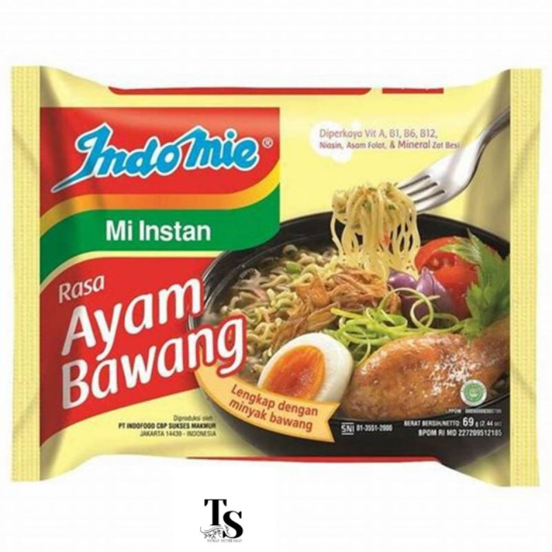 

Indomie kuah ayam bawang