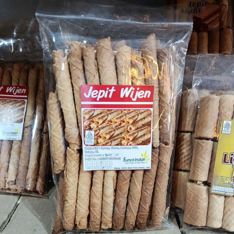 

Jepit Wijen 300gr Renyah dan Enak surya Indah Jombang