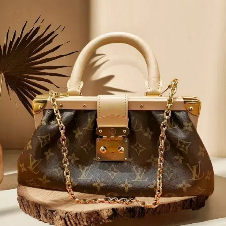 ✨100% original LV Louis Vuitton clutch Handbag/lv Chain Bag/lv bag/selempang tas wanita [Box + dust 