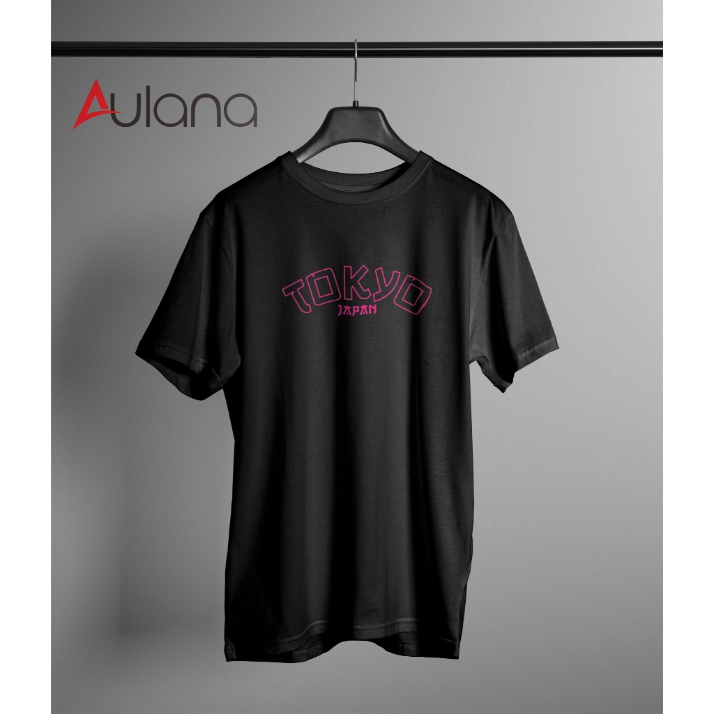 Kaos tshirt lengan pendek custom harga murah t shirt sablon pres original t-shirt sablon pres termur