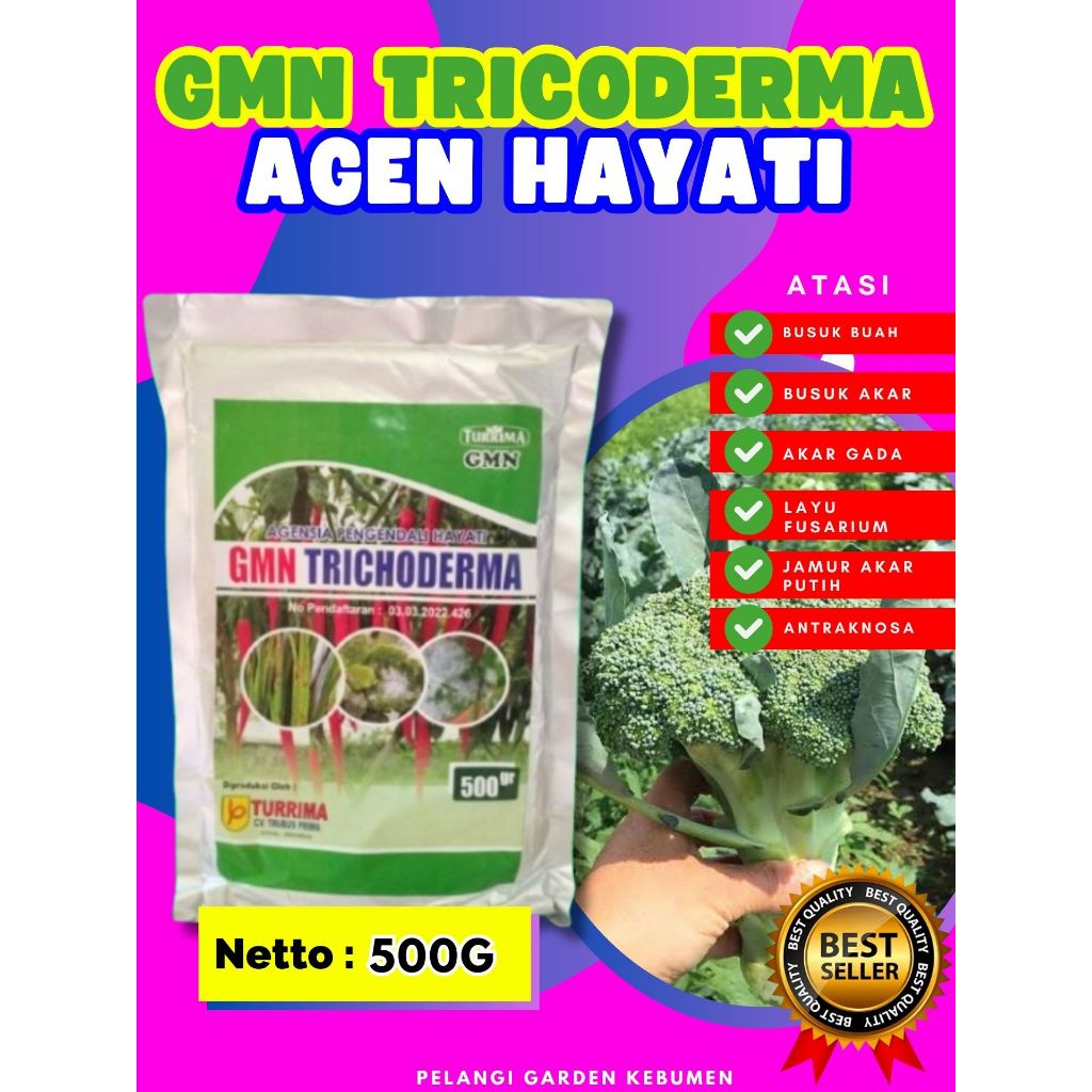 ANTI LAYU ! Tricoderma Hayati Isi 500Gram, Tricoderma Infarm Isi 500Gram, Tricoderma Murni Isi 500Gr
