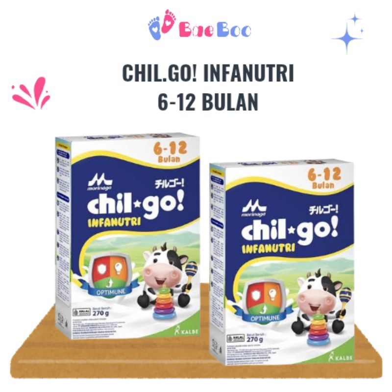 

Chil go! Morinaga Infanutri 6-12 bulan