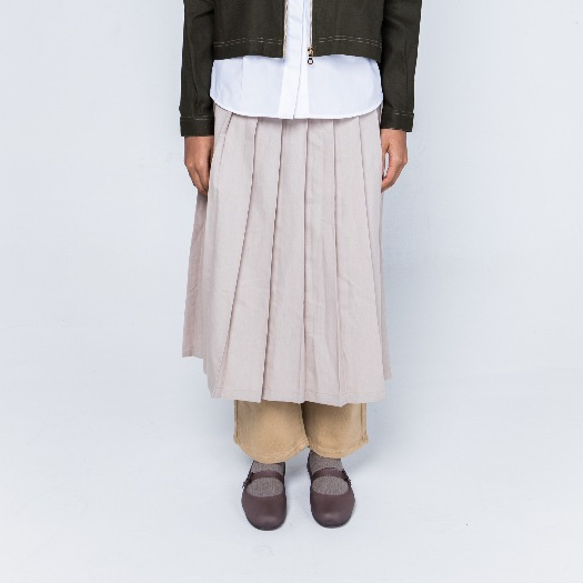 NASL by Nagita Slavina Khaki Nomad Skirt