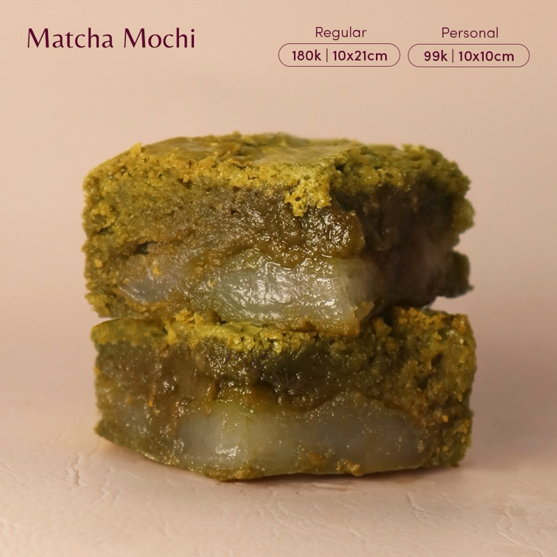 

PAR SYE ⋆ Matcha Mochi Brownie