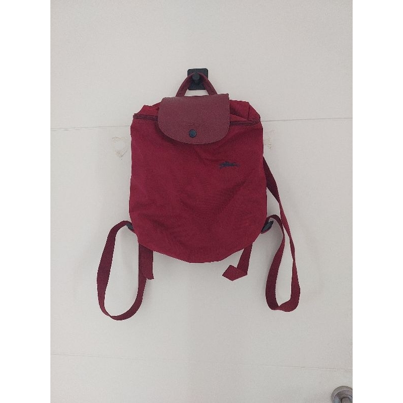 Tas Longchamp Merah Preloved