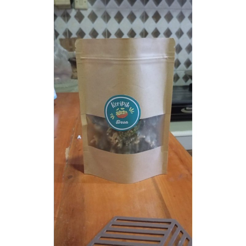 

Keripik daun pegagan atau centella asiatica