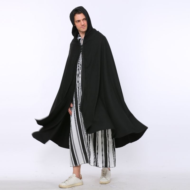 Jubah Hoodie Maroko Seham Moroccan Selham Cape Robe