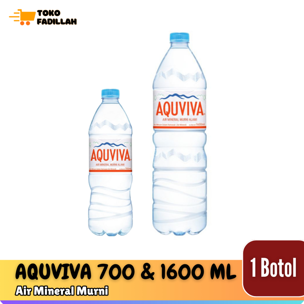 

[Eceran] AQUVIVA Air Mineral Botol 700ml & 1600ml