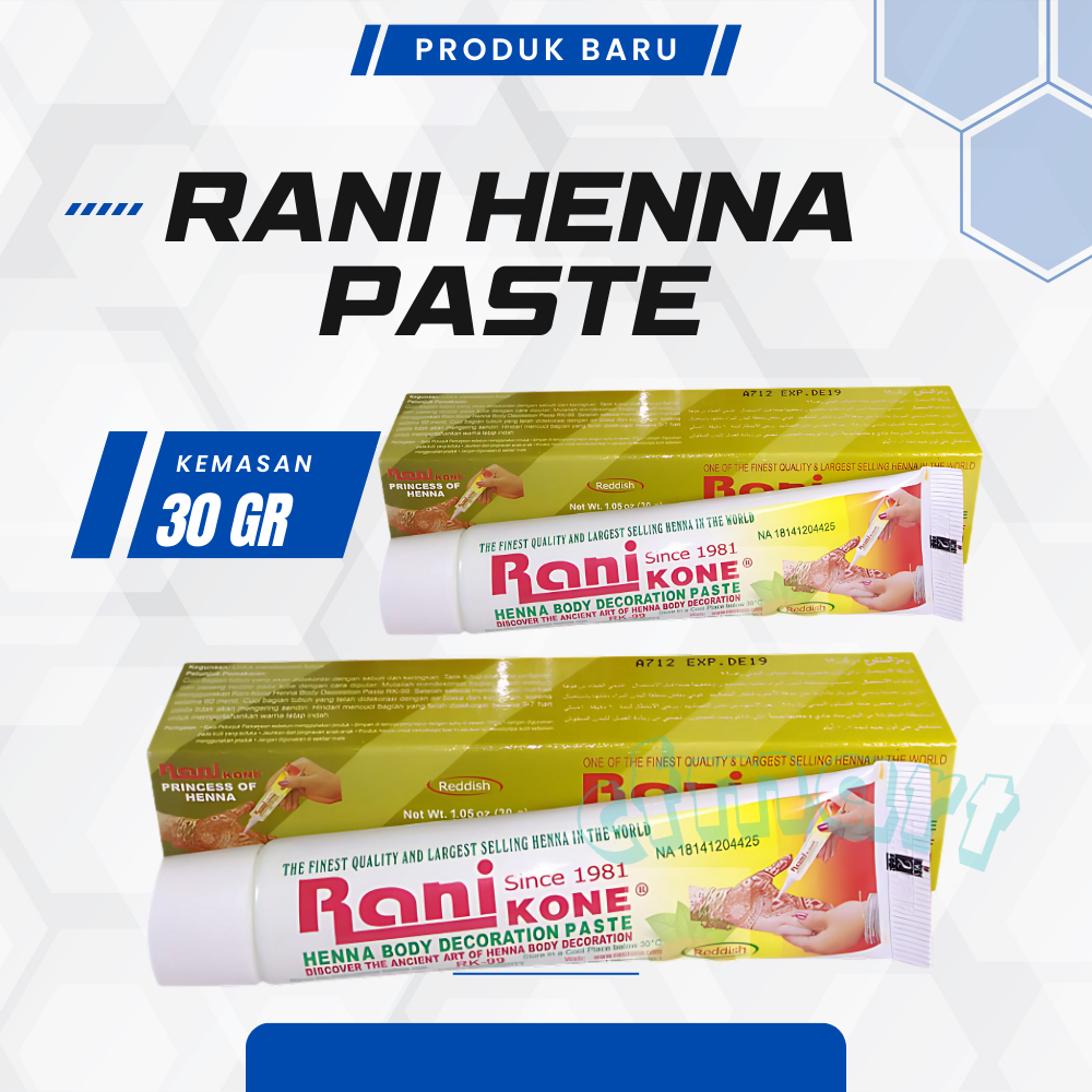 Rani Kone Henna Paste 30Gr - Inai Pasta Rani Kone RK-99 - CFMARKET