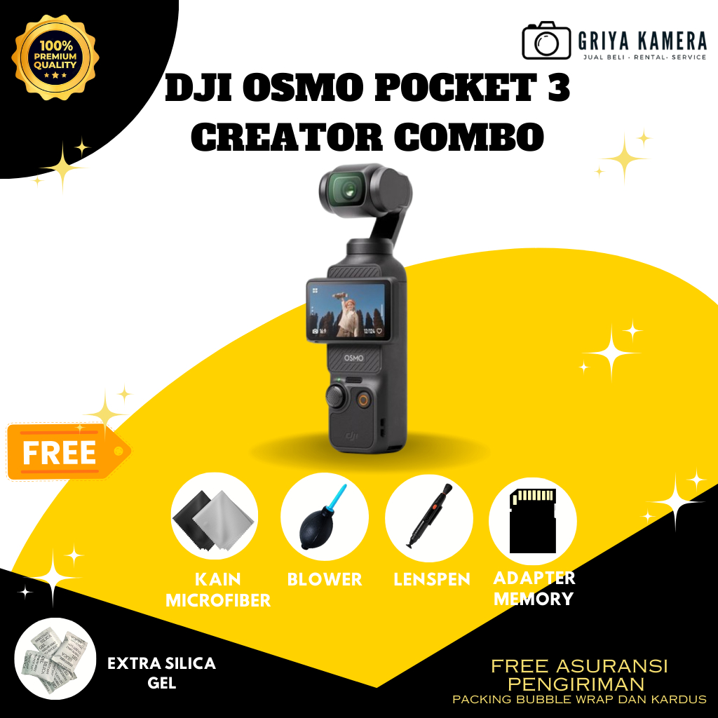 KAMERA DJI OSMO POCKET 3 CREATOR COMBO