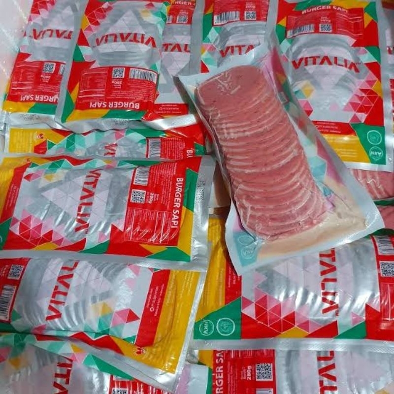 

Vitalia Beef Burger Sapi Mini isi 20pcs