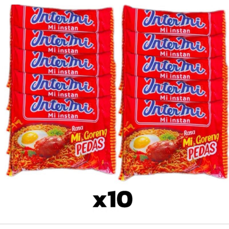 

PAKET MURAH 10 PCS INTERMI Goreng Mix + Original