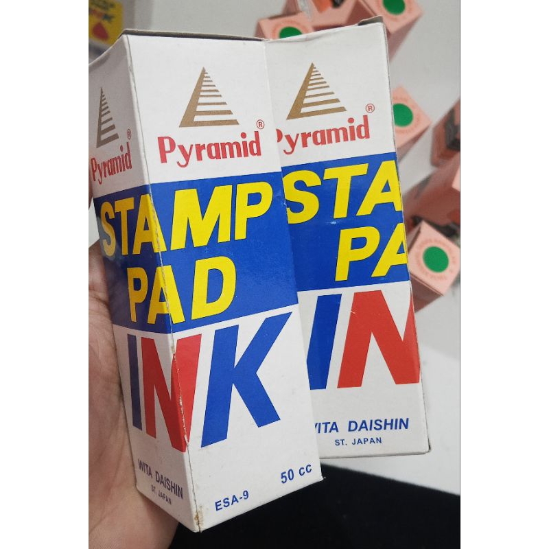

( REFIL ) PYRAMID STAMP PAD INK // REFIL TINTA STEMPEL // TINTA