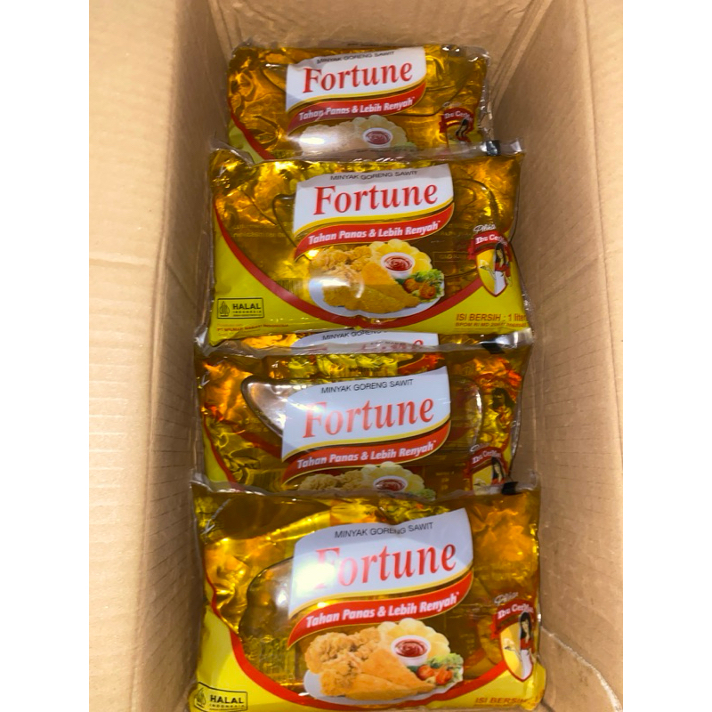 

Minyak Fortune bantal kemasan 1 Liter