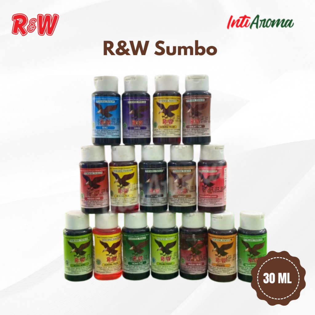 

R&W (Rajawali) pewarna makanan 30ml