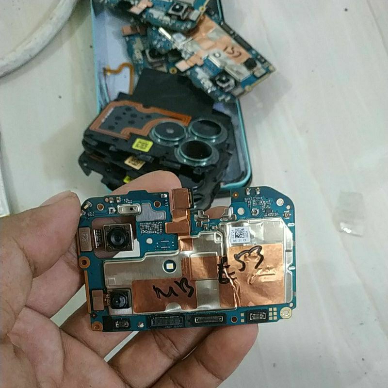 mesin realme c53 mati bengkok cek gambar