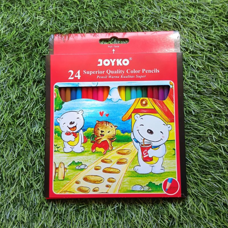 

Joyko Pensil Warna isi 24 Pensil Gambar Panjang Promo