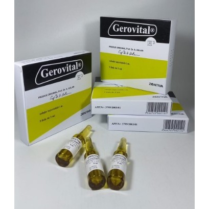 Gerovital Original Ampul Coklat Per box - Gerovital H3 Ori