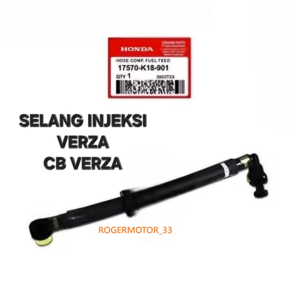 SELANG INJEKSI FUEL PUMP VERZA 150 CB VERZA ORIGINAL