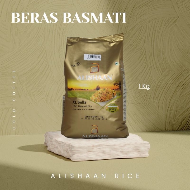 

BERAS BASMATI ALISHAAN 1 KG Asli